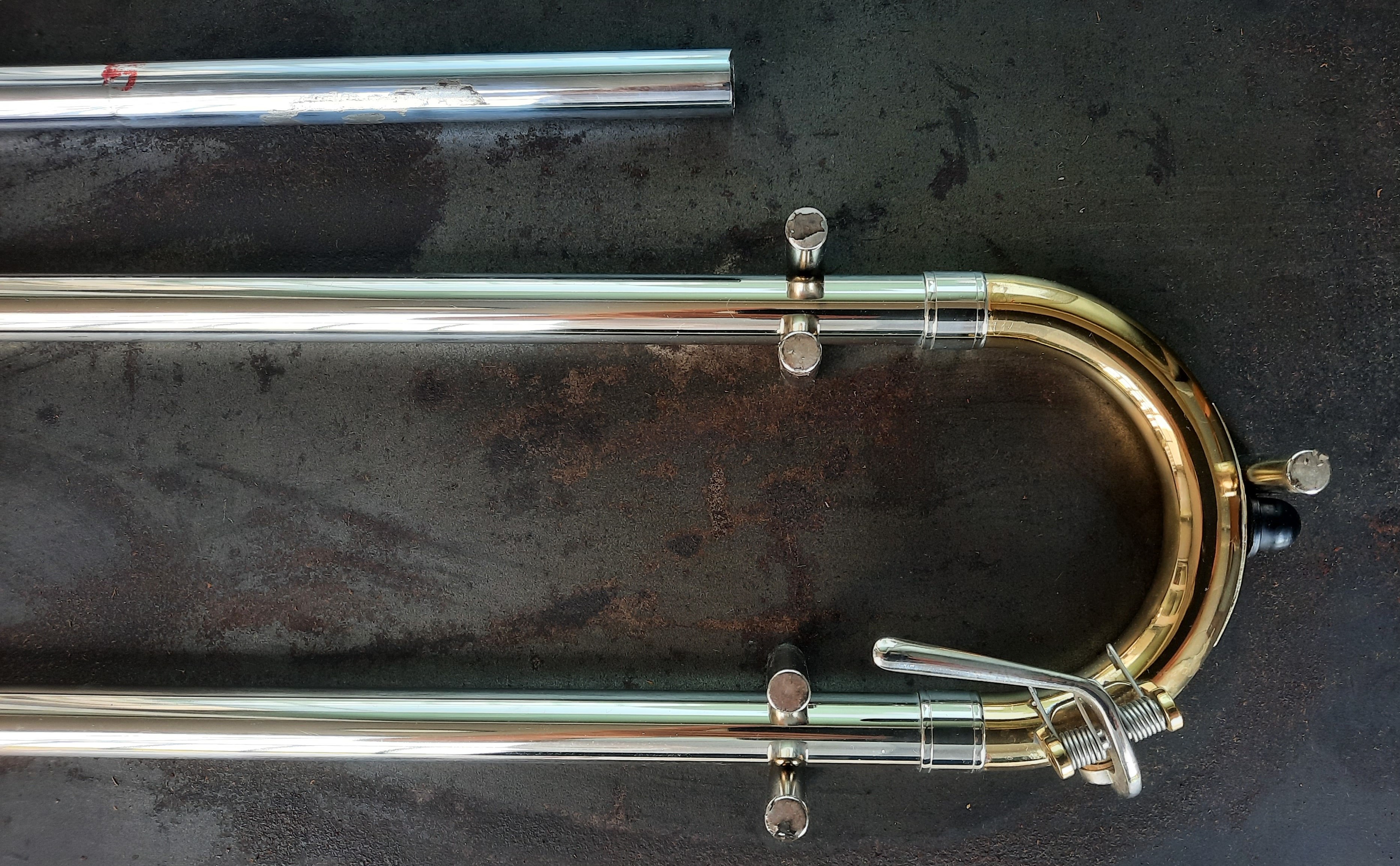 Trombone slide repair jig