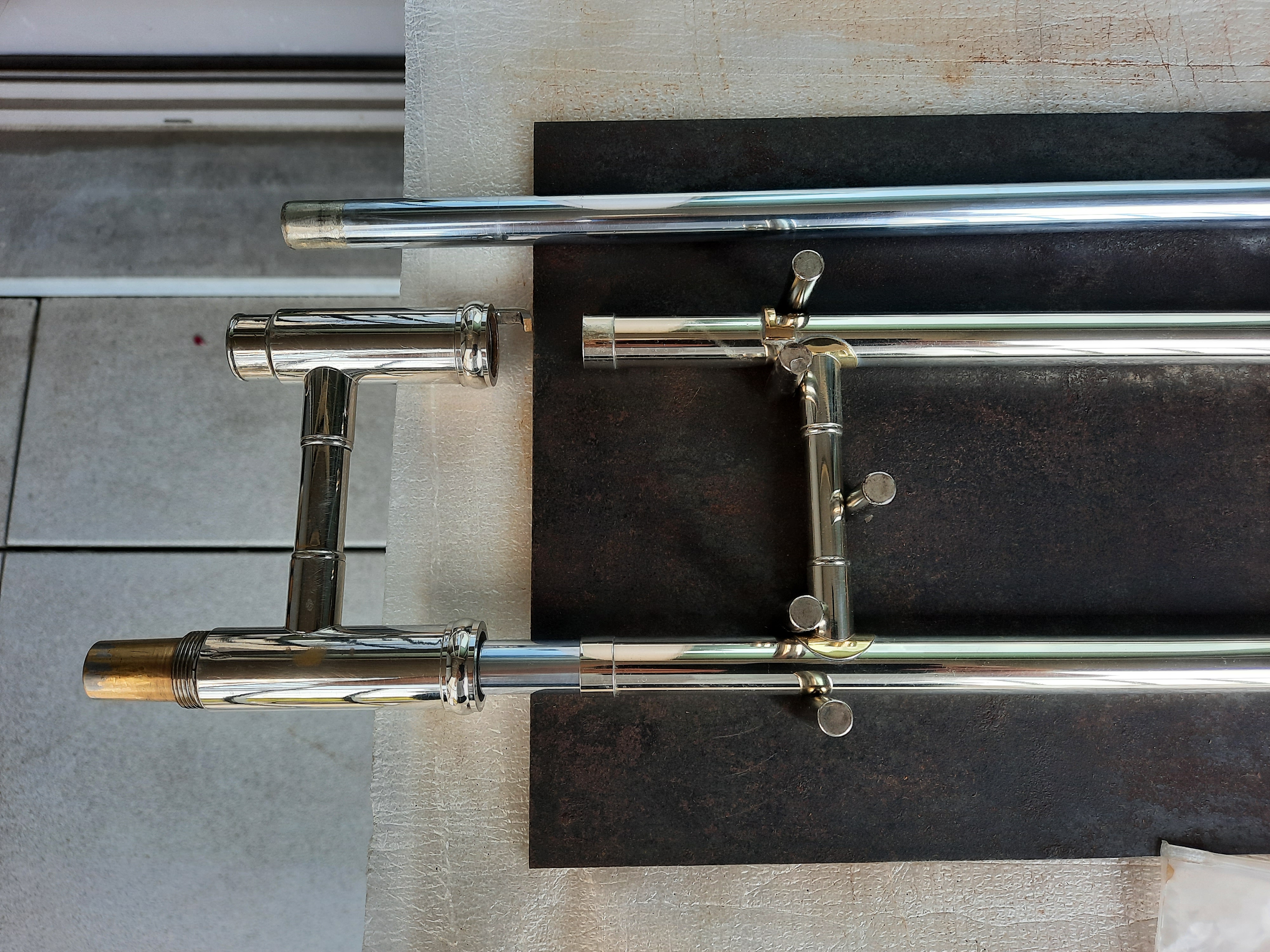 trombone slide repair jig